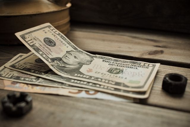 stack of money