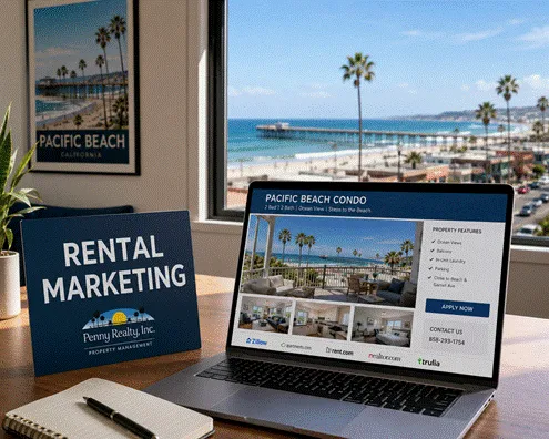 Pacific Beach Rental Marketing